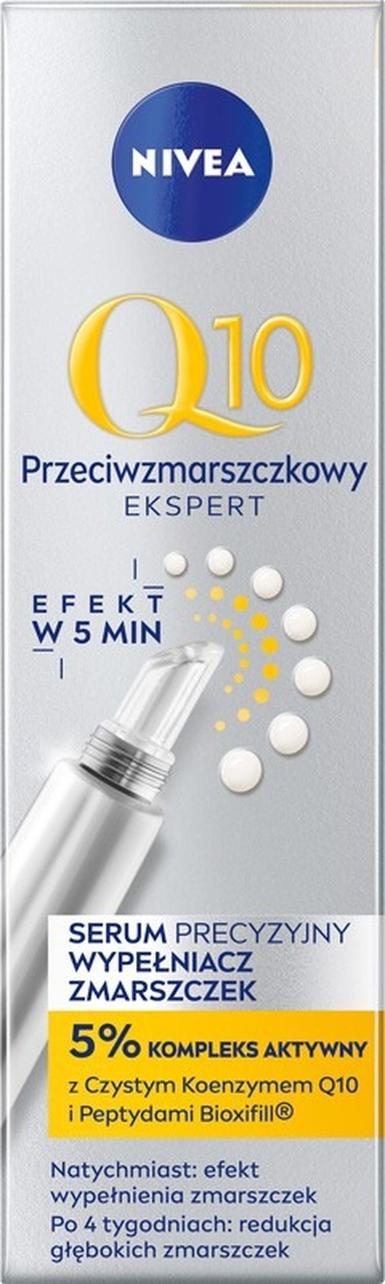 Nivea, Q10 Ekspert, serum wypełniające zmarszczki, 15 ml