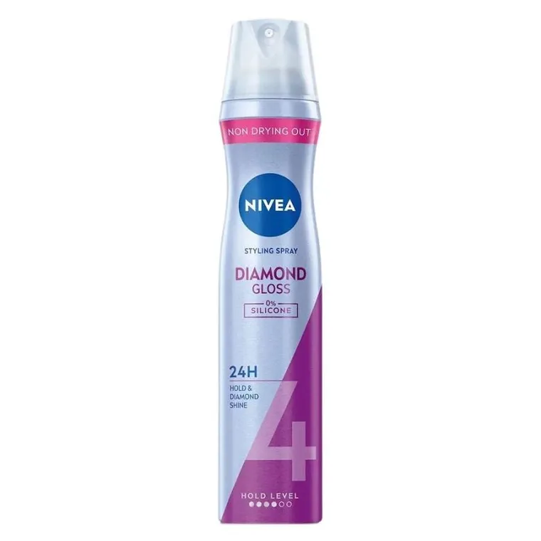 Nivea, Styling, lakier do włosów, Diamond Gloss, 250 ml