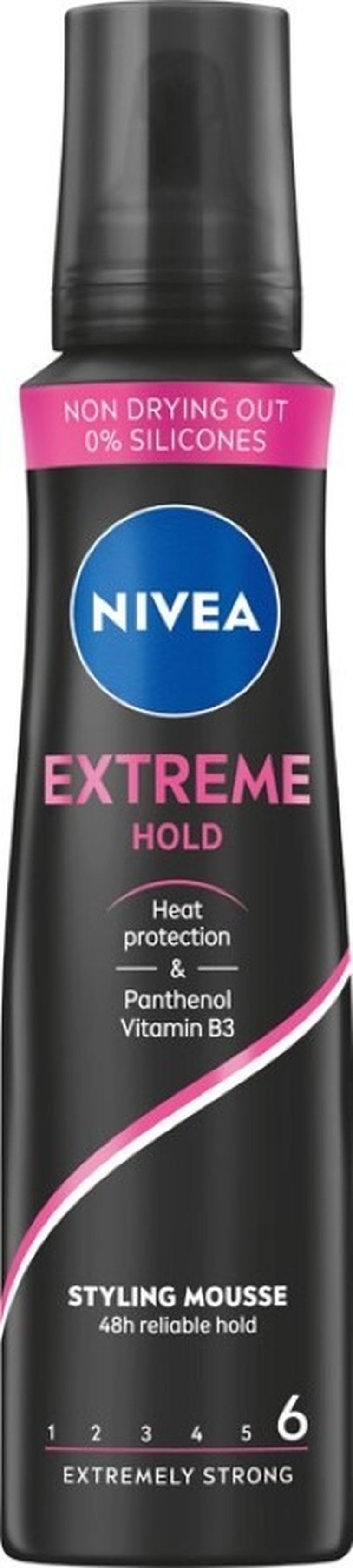 Nivea, styling, pianka do włosów, extreme hold