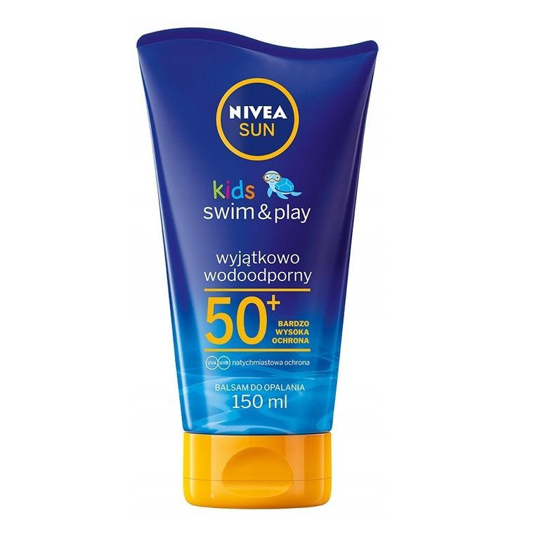 Nivea sun kids, balsam ochronny na słońce dla dzieci ultra protect&play spf50+, 150 ml