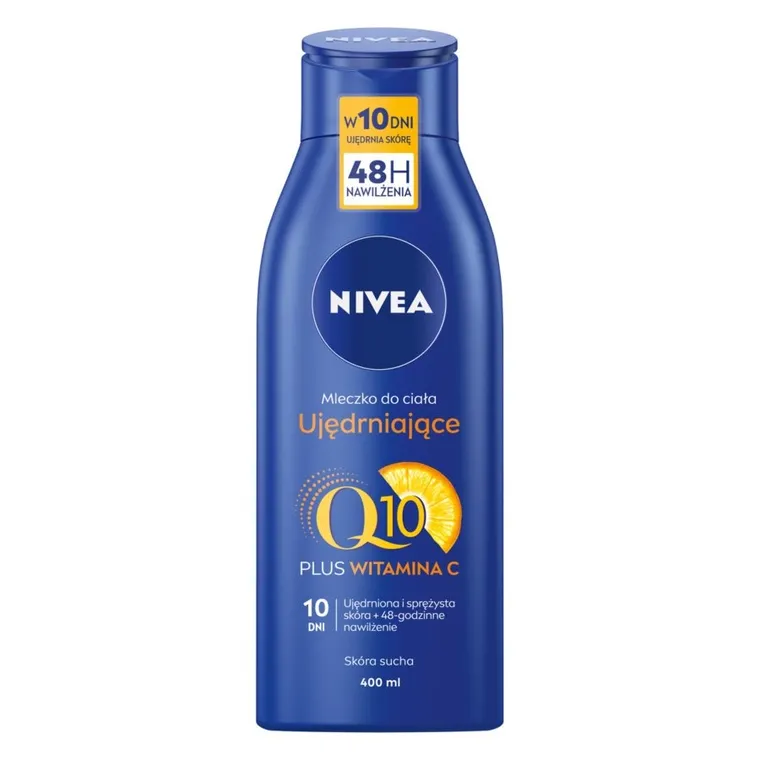 Nivea, ujędrniające mleczko do ciała Q10, 400 ml