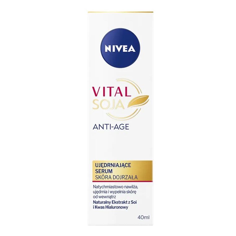 Nivea, Vital Soja Anti-Age, ujędrniające serum, 40 ml