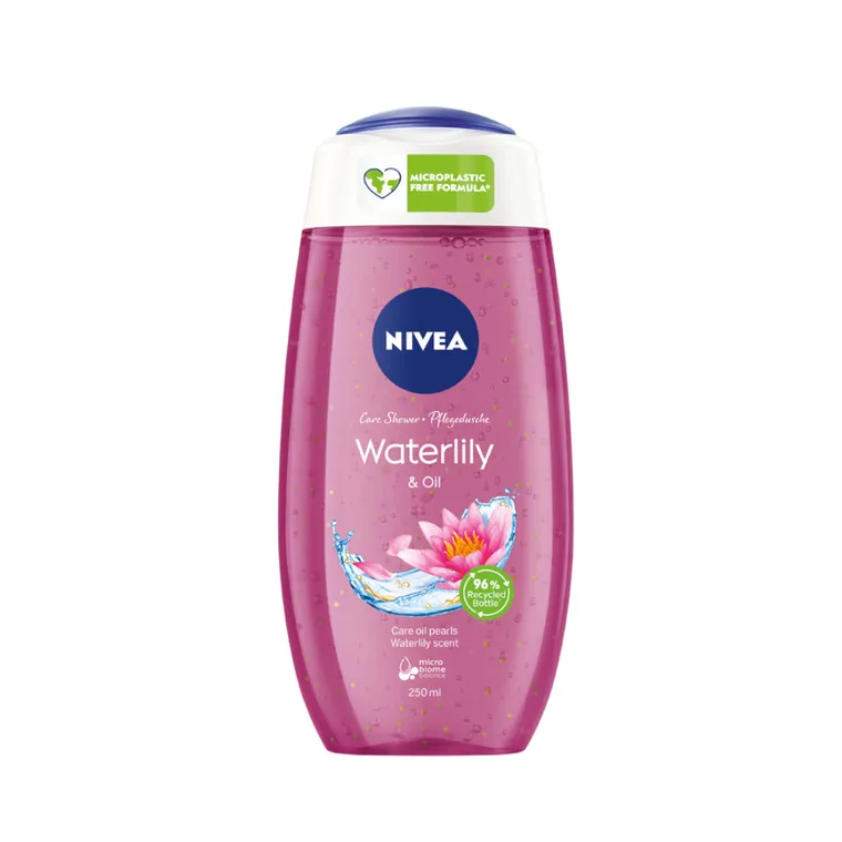 Nivea, żel pod prysznic, waterlily & oil, 250 ml