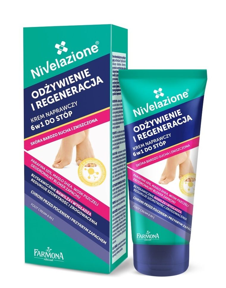 Nivelazione, krem naprawczy do stóp 6w1, 75 ml