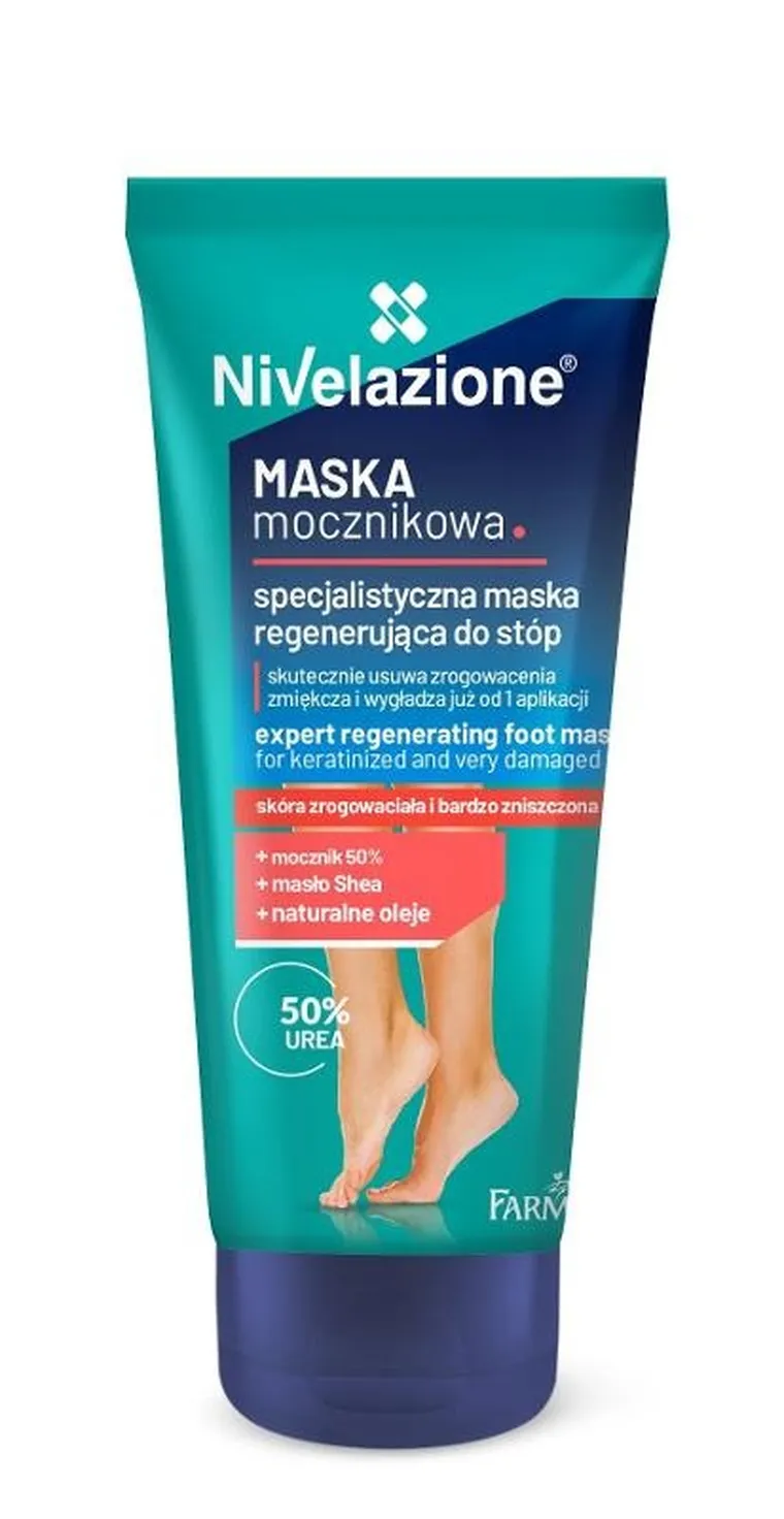 Nivelazione, specjalistyczna maska regenerująca do stóp, 75 g