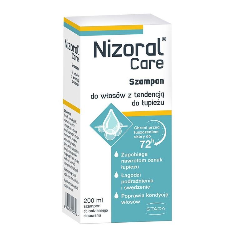 Nizoral, Care, szampon do włosów z tendencją do łupieżu, 200 ml