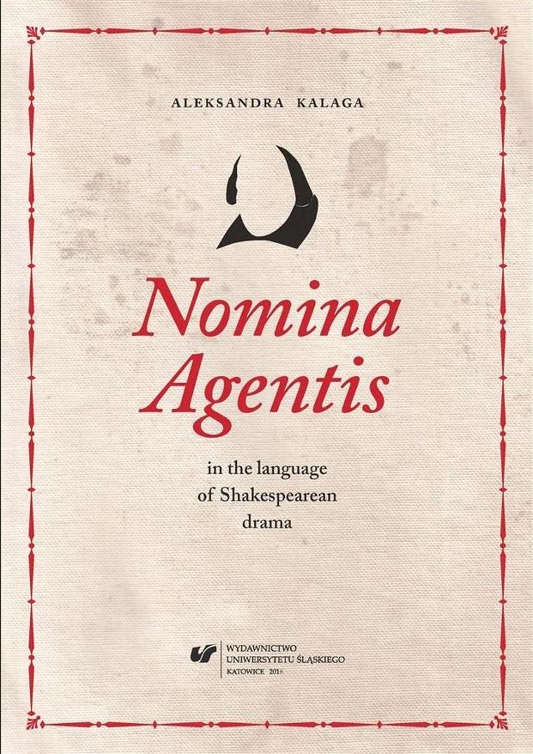 Nomina Agentis in the language of Shakespearean