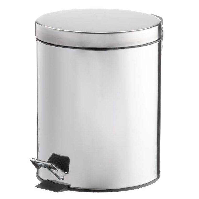 Nord Clean, kosz z pokrywą, stal nierdzewna, 5 l