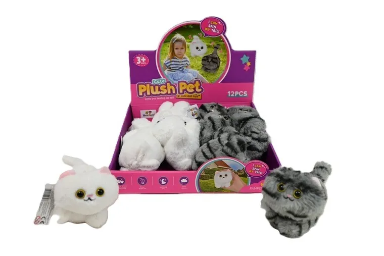 Norimpex, Cute Plush Pet, Kotek, maskotka, 1 szt.