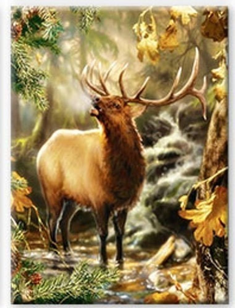 Norimpex, Diamentowa mozaika, Jeleń w lesie