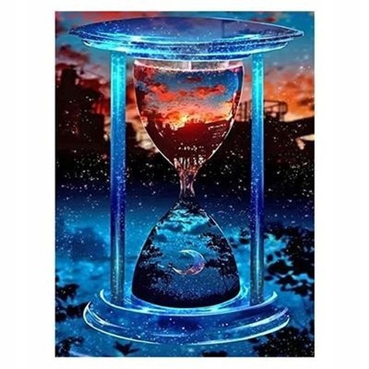 Norimpex, Diamentowa mozaika, Klepsydra, 40-30 cm