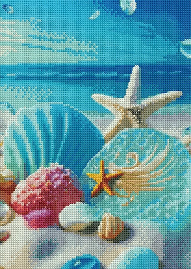 Norimpex, diamentowa mozaika, Skarby wybrzeża, 30-40 cm