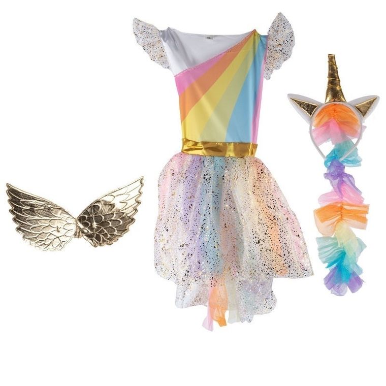 Norimpex, Jednorożec, strój dla dzieci, rozmiar 130, 3 elementy