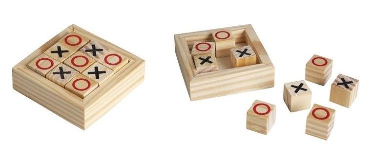 Norimpex, Kółko i krzyżyk, drewniana łamigłówka w skrzynce