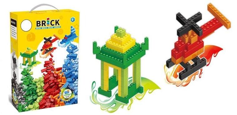 Norimpex, Żywioły, klocki konstrukcyjne, 1000 elementów