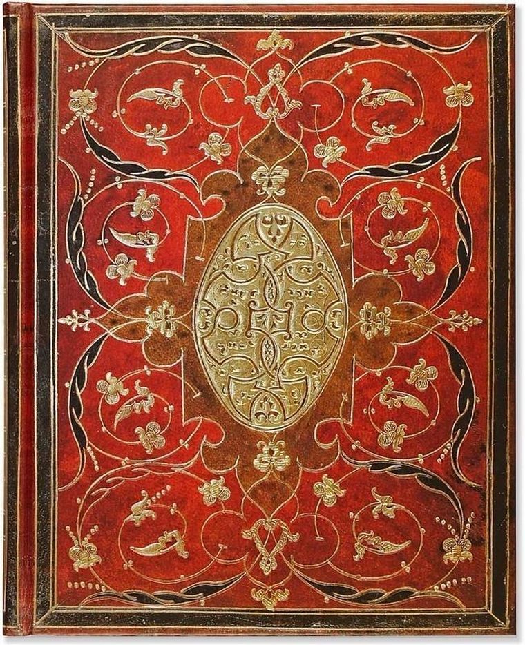 Notatnik duży, bordo, 1 szt.