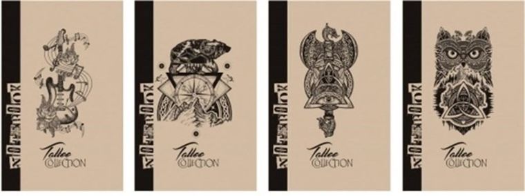 Notatnik ozdobny 190-285, 80K, linia, twardy, 1 szt.