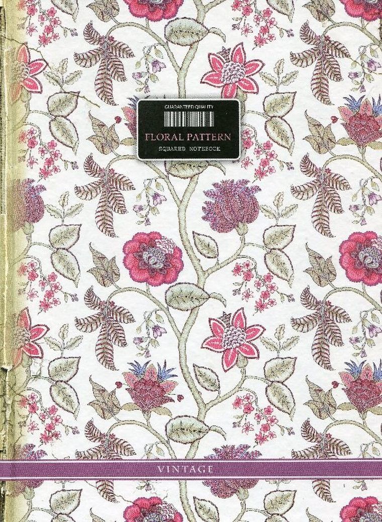 Notatnik ozdobny A4, 80 stron, w kratkę, 1 szt.