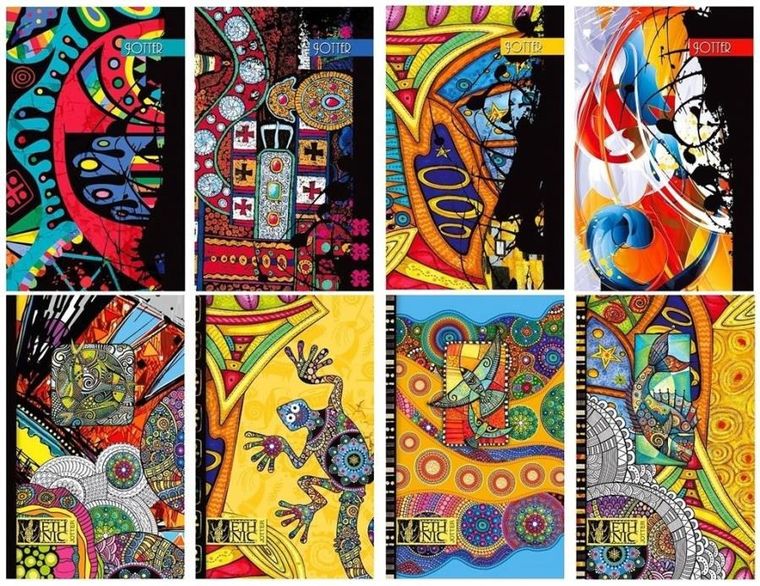 Notatnik ozdobny B6, 80K, kratka, 1 szt.