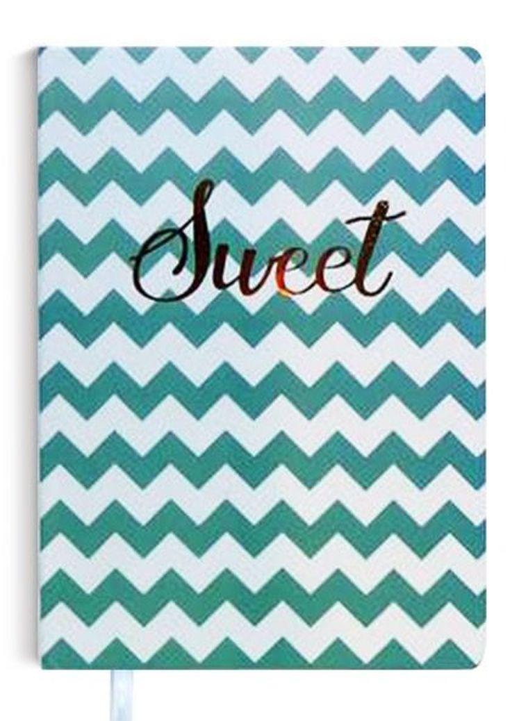 Notes A5, kratka, geometryczne wzory, 1 szt.