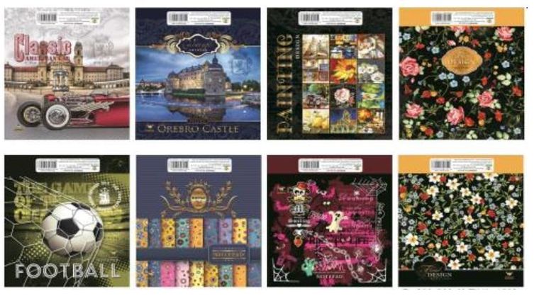 Notes ozdobny 200-200, 60K, kratka, 1 szt.