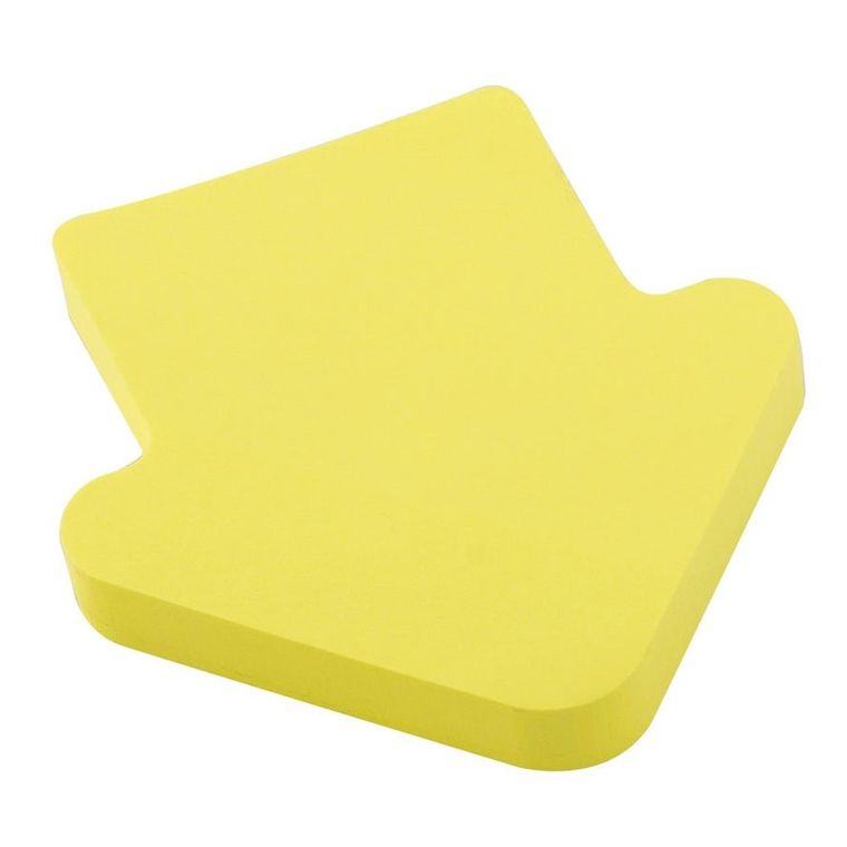 Notes samoprzylepny, kształty, strzałka