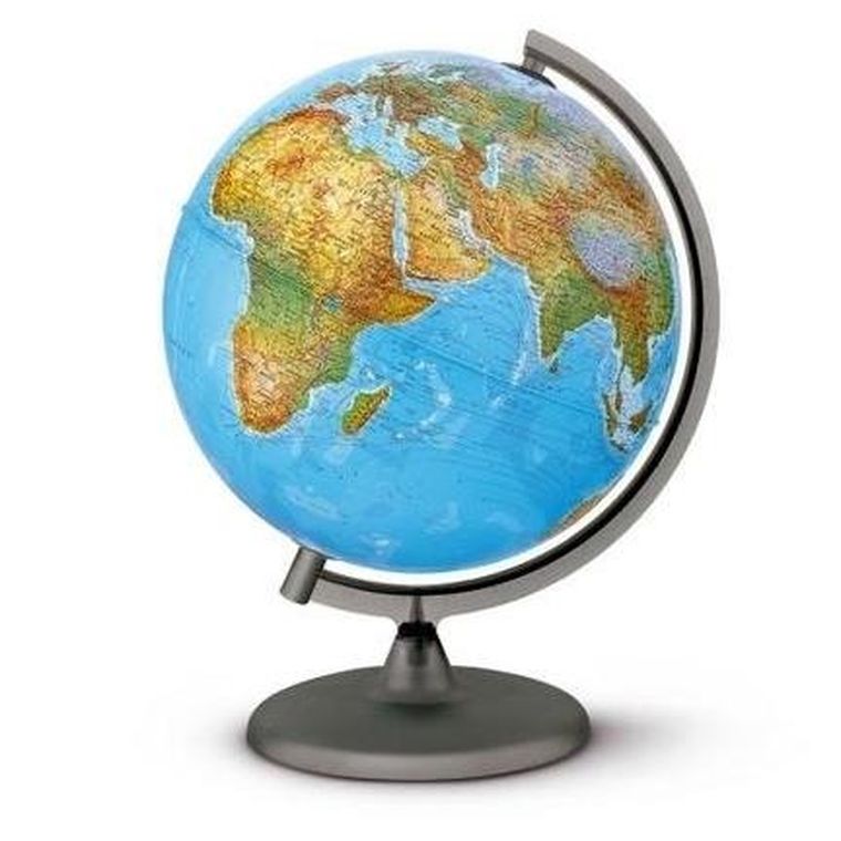 Nova Rico, Frost, globus fizyczny, podświetlany, plastyczny, średnica, 30 cm