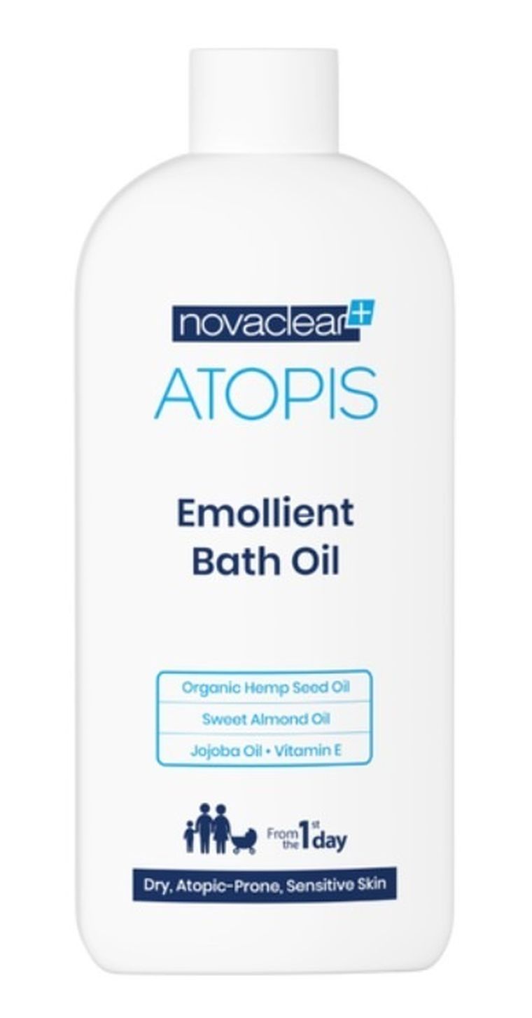 Novaclear, Atopis, emulsja do kąpieli dla dzieci i dorosłych z problemami skórnymi, 200 ml