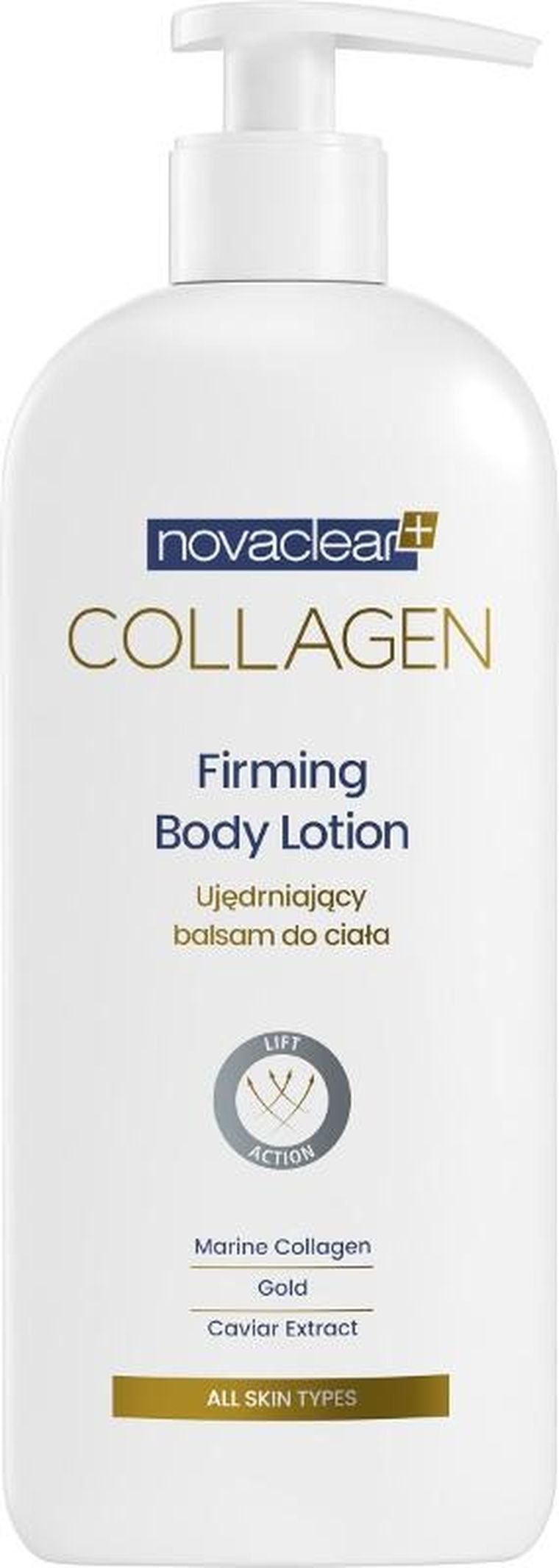 Novaclear, Collagen, ujędrniający balsam do ciała, 500 ml