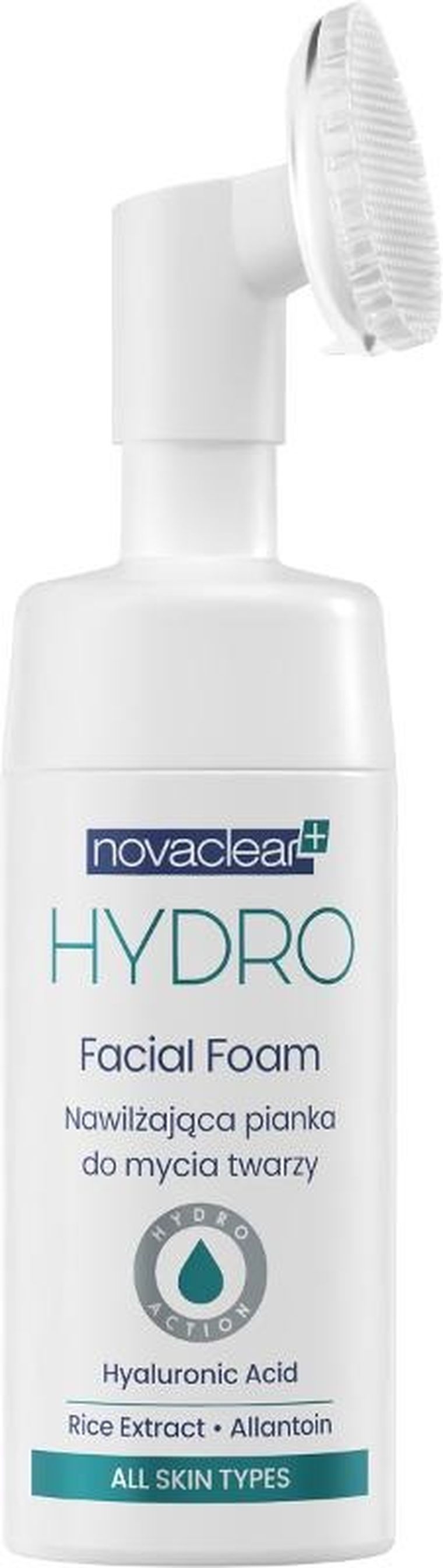 Novaclear, Hydro, nawilżająca pianka do twarzy, 100 ml