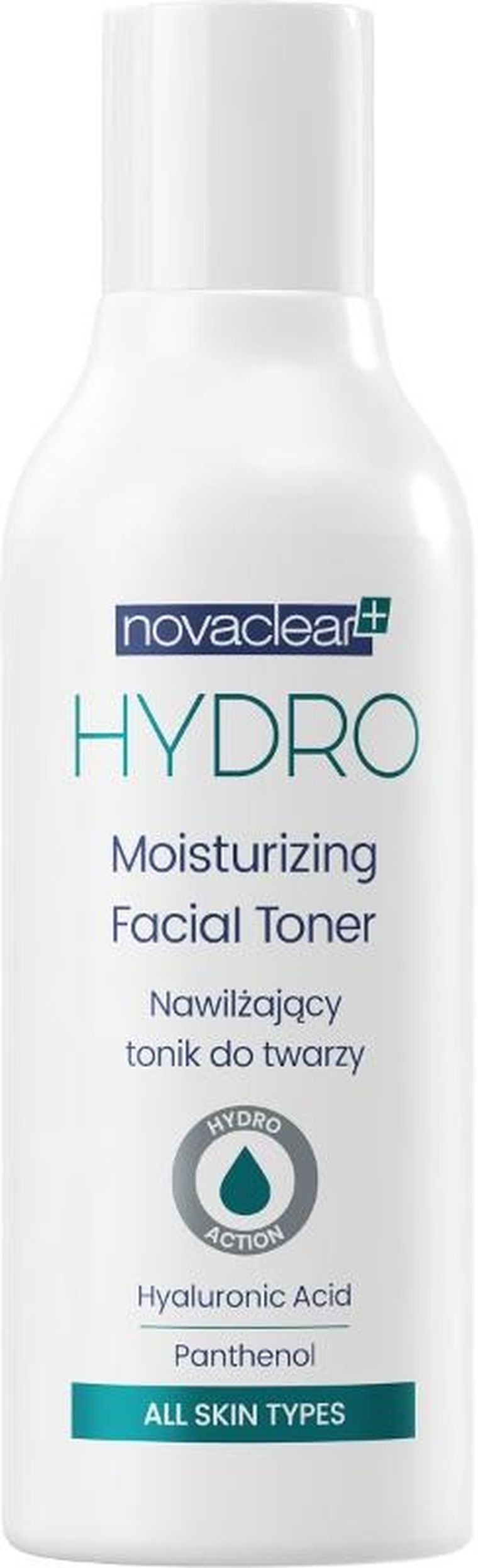 Novaclear, Hydro, nawilżający tonik do twarzy, 100 ml