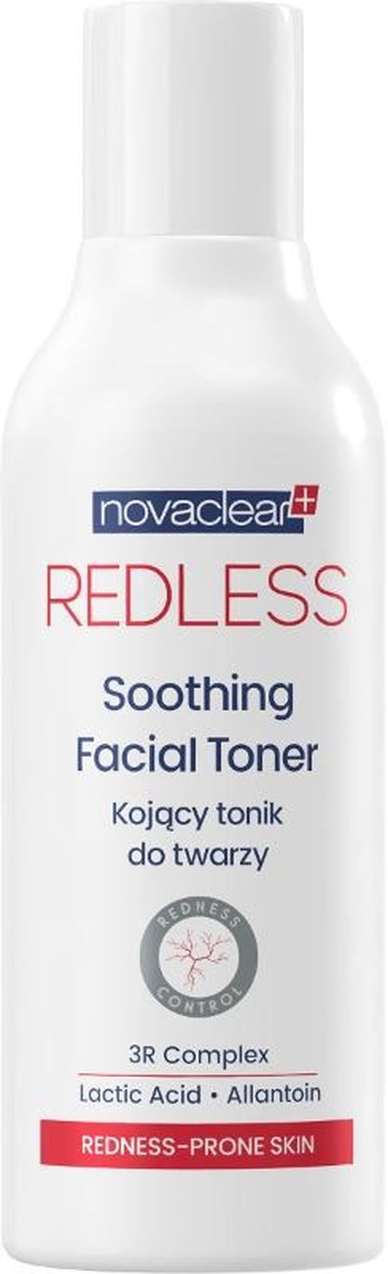 Novaclear, Redless, kojący tonik do twarzy, 100 ml