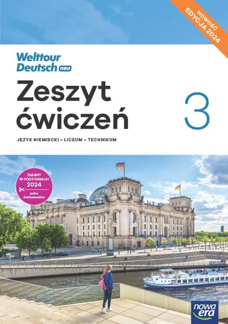 Nowa Język niemiecki. Welttour Deutsch Neu 3. Zeszyt ćwiczeń liceum i technikum 2025