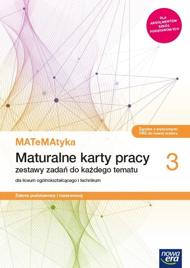 Nowe matematyka karty pracy klasa 3 liceum i technikum. Zakres podstawowy i rozszerzony
