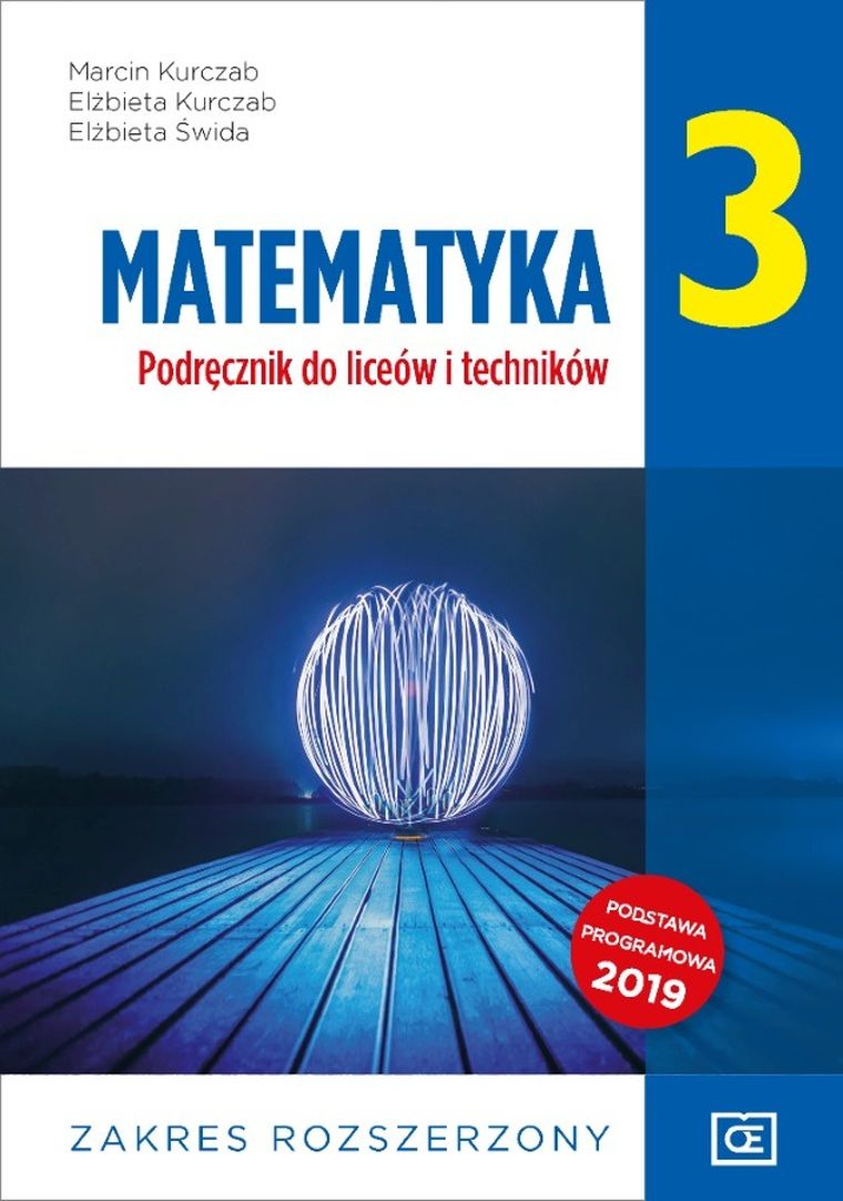 Nowe. Matematyka. Podręcznik dla klasy 3. Liceum i technikum. Zakres rozszerzony mapr3