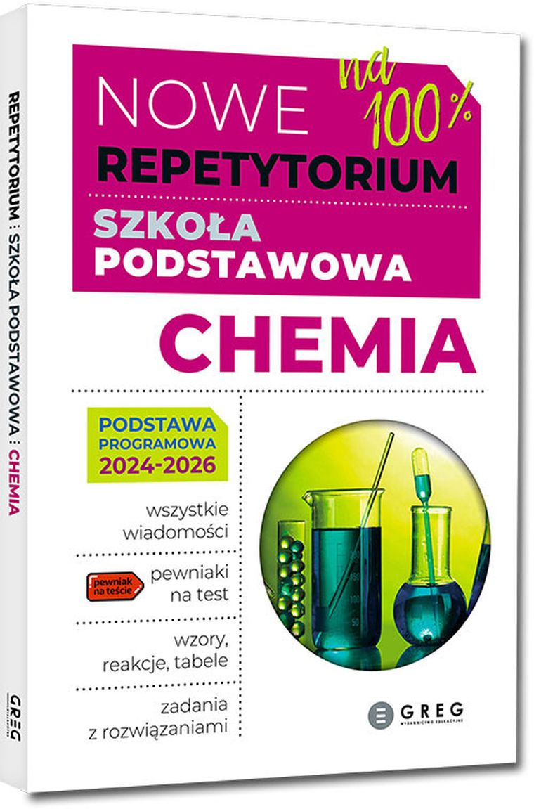 Nowe Repetytorium - szkoła podstawowa. Chemia 2024-2026