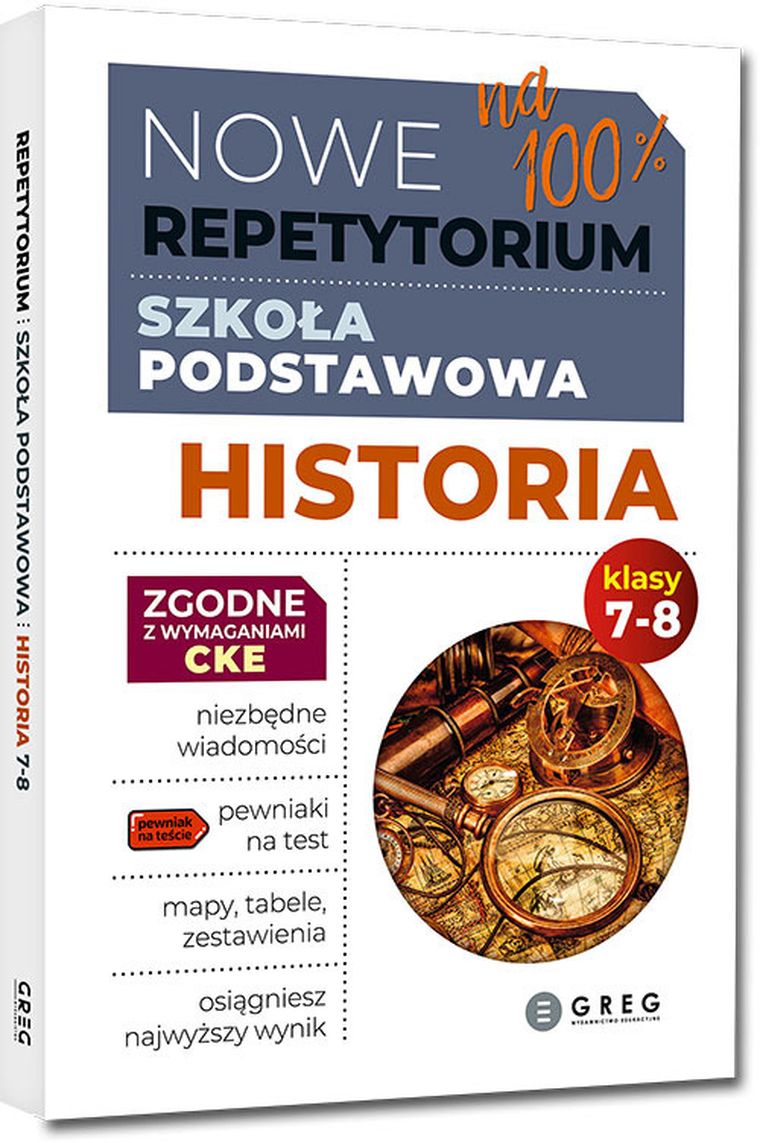 Nowe Repetytorium. Szkoła podstawowa. Historia. Klasa 7-8 - 2026