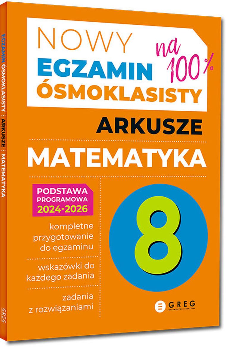 Nowy Egzamin ósmoklasisty. Arkusze. Matematyka 2025