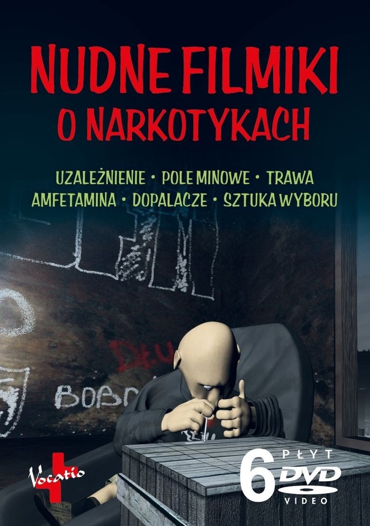 Nudne filmiki o narkotykach. DVD