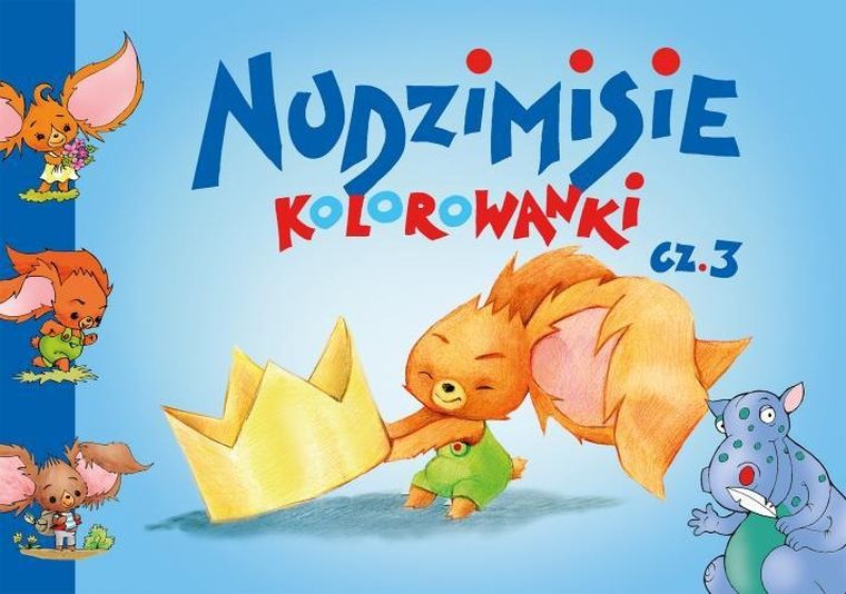 Nudzimisie. Kolorowanka. Część 3