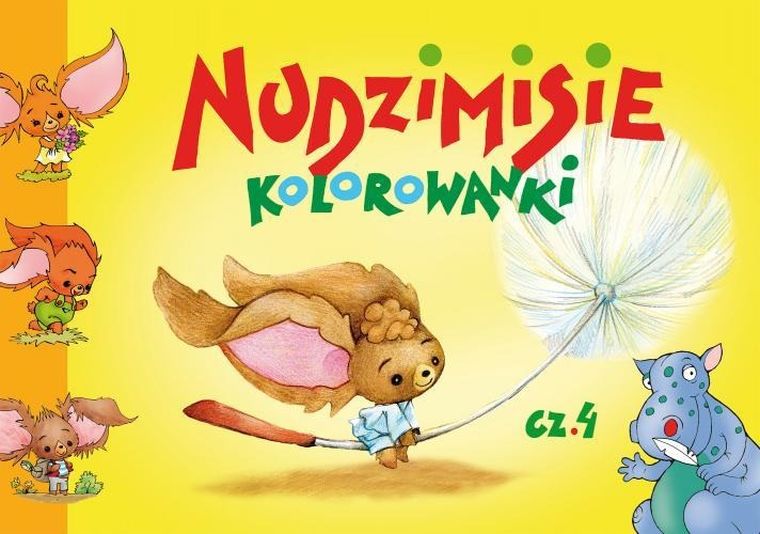 Nudzimisie. Kolorowanka. Część 4