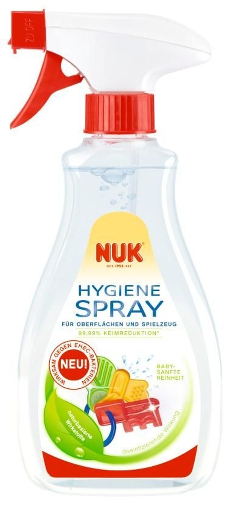 Nuk, antybakteryjny środek do czyszczenia, ze spryskiwaczem, 380 ml