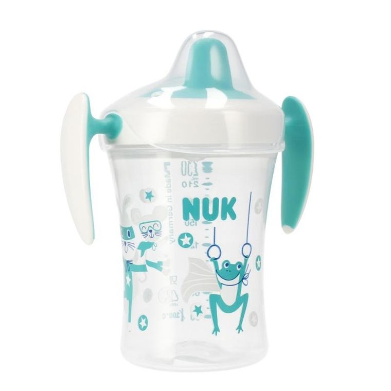 Nuk, Evo Trainer Cup, kubek niekapek, 6m+, zielony, 230 ml