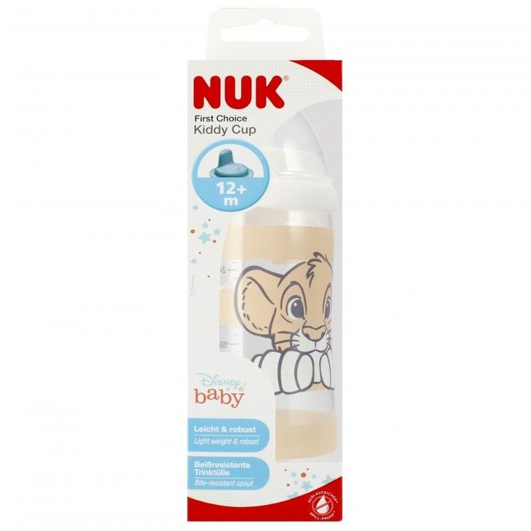 Nuk, Król Lew, Kiddy Cup, kubek, 12m+, 300 ml