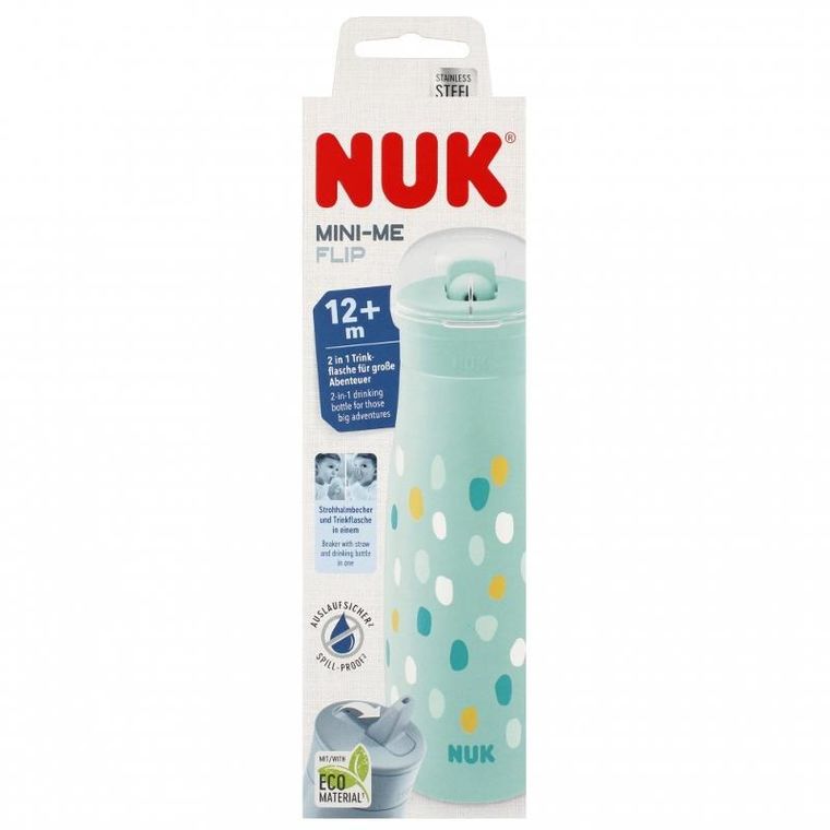 Nuk, Mini-Me, kubek, 12m+, miętowy, 450 ml