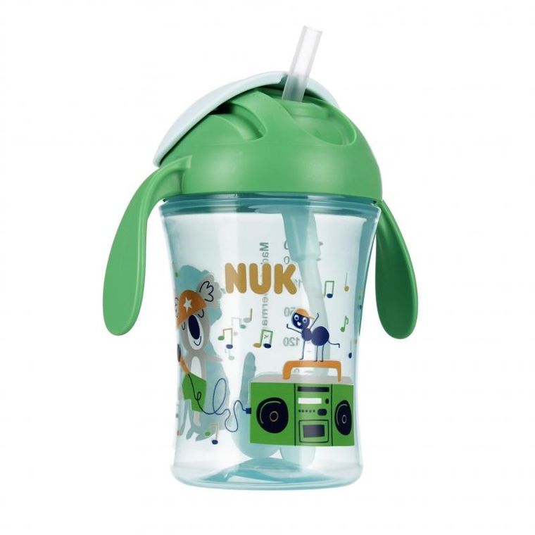 Nuk, Motion Cup, kubek, 8m+, zielony, 230 ml