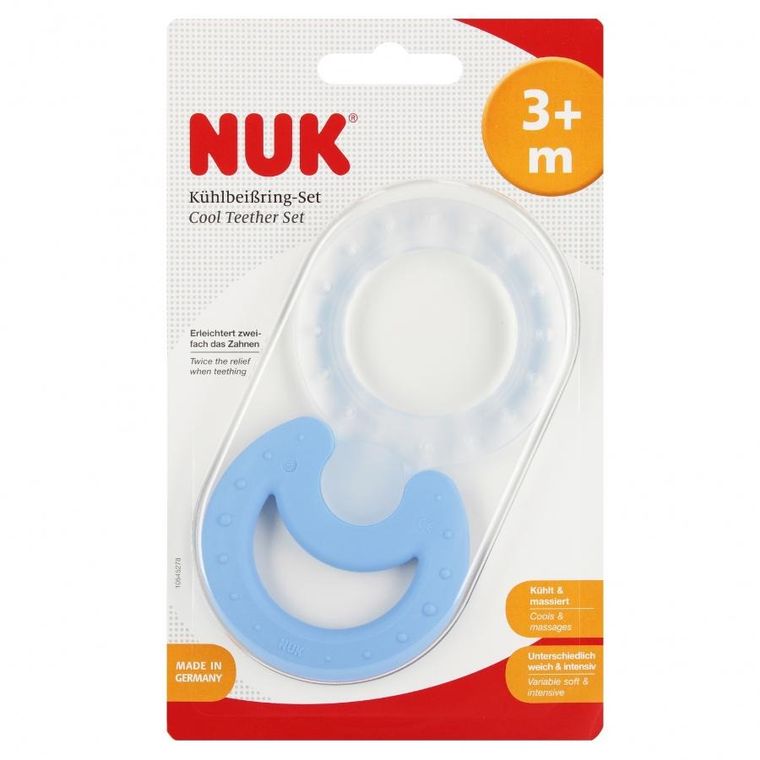 Nuk, zestaw gryzaków, 3m+