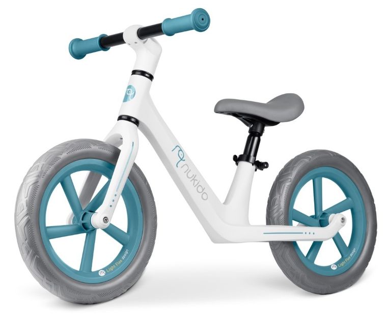 Nukido, Light Flee, rowerek biegowy dla dzieci, biały