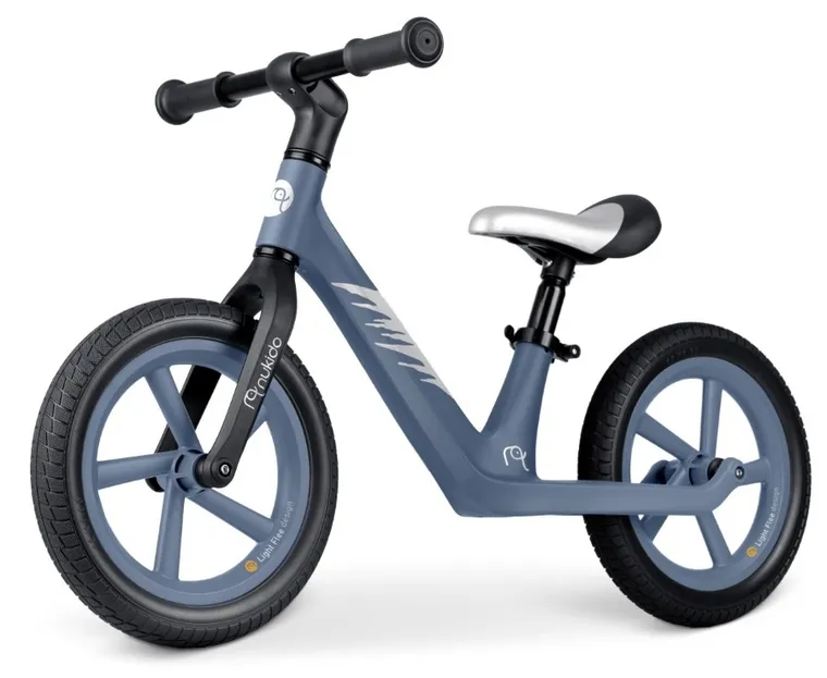 Nukido, Light Flee, rowerek biegowy dla dzieci, granatowy