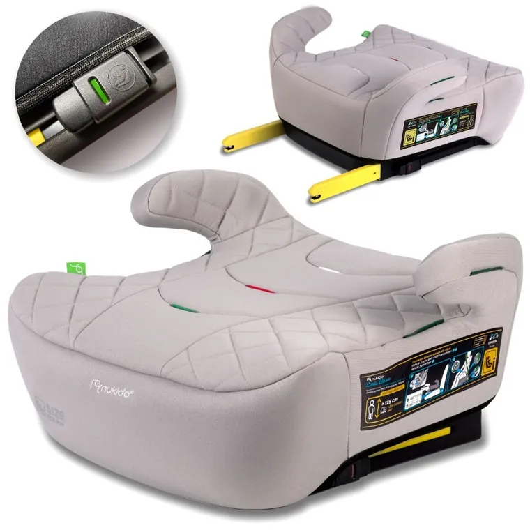 Nukido, Louis, podstawka samochodowa, szara, 125-150 cm